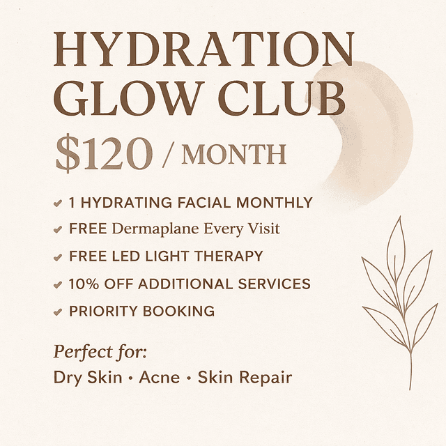 Hydration Glow Club at the aesthetic refinery in Soddy Daisy, TN